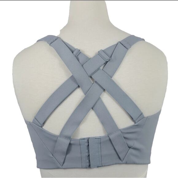 Lululemon Energy Bra High Support Rhino Grey Size 36DDD - Picture 3 of 7